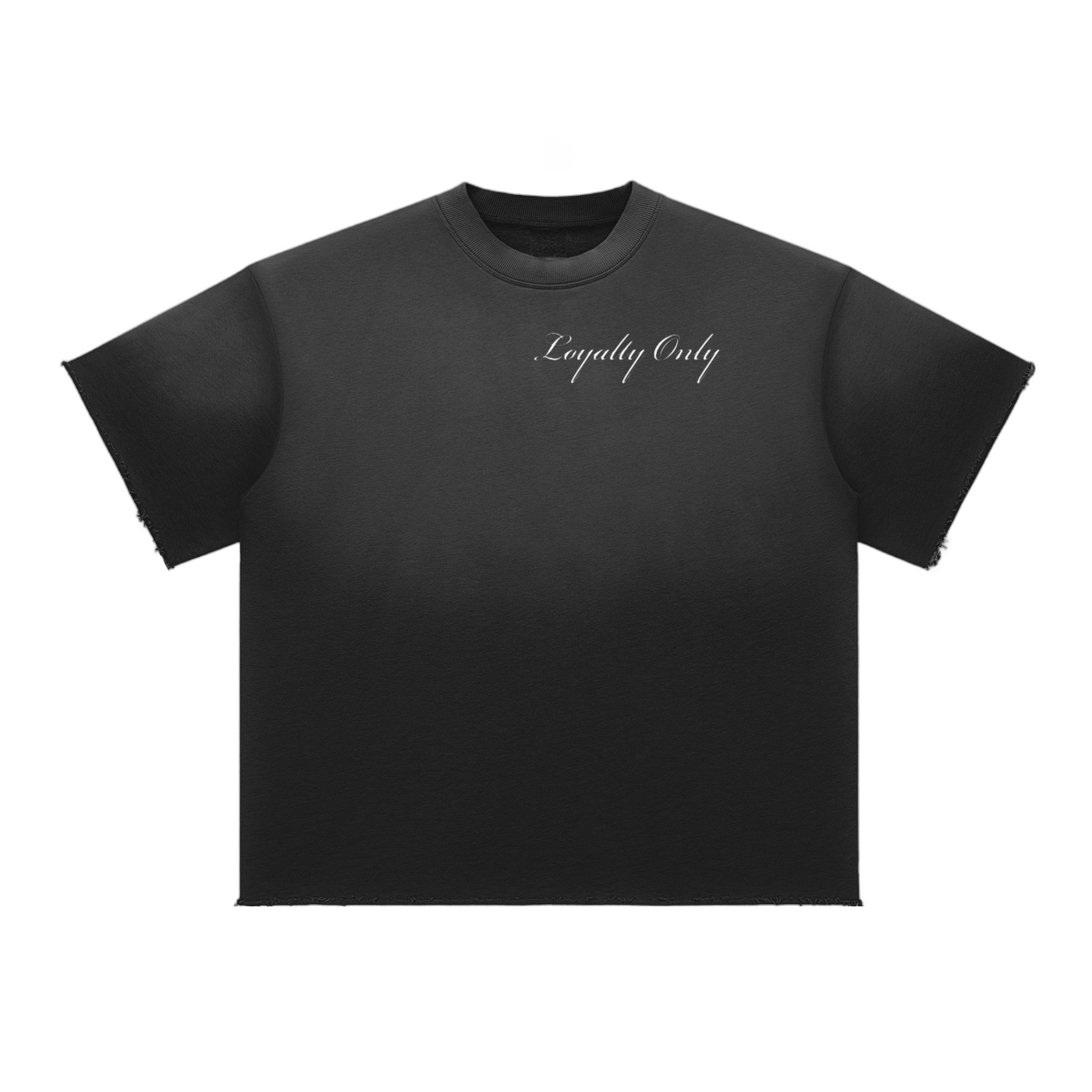 Sun Fade Raw Edge T-Shirt