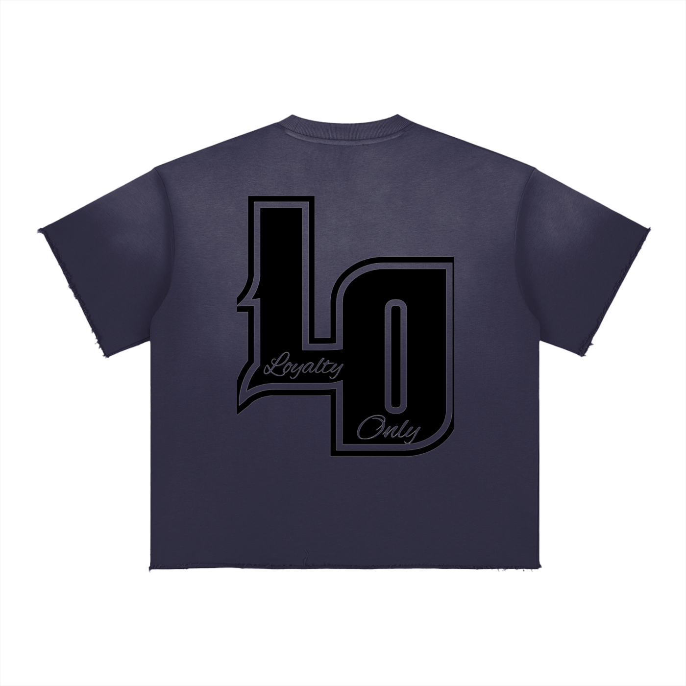 Sun Fade Raw Edge T-Shirt