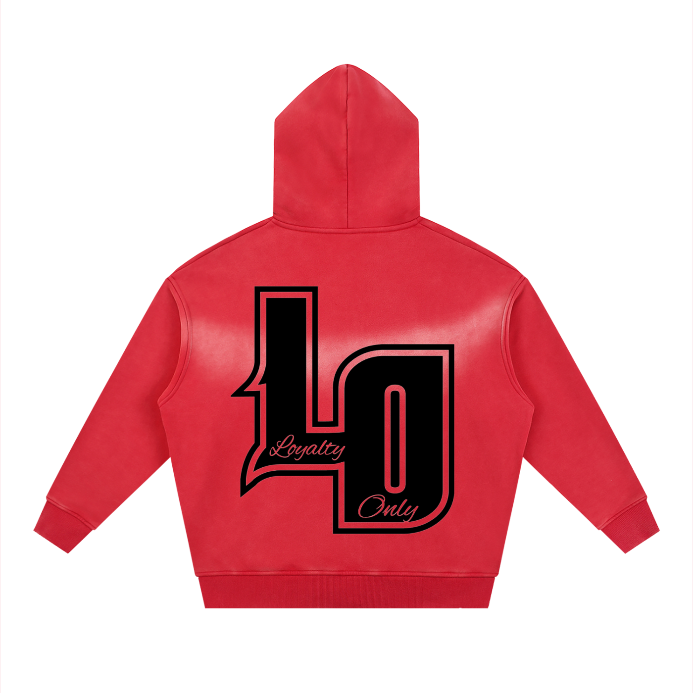 Sunfade Two-way Zipper Boxy Fleece Hoodie