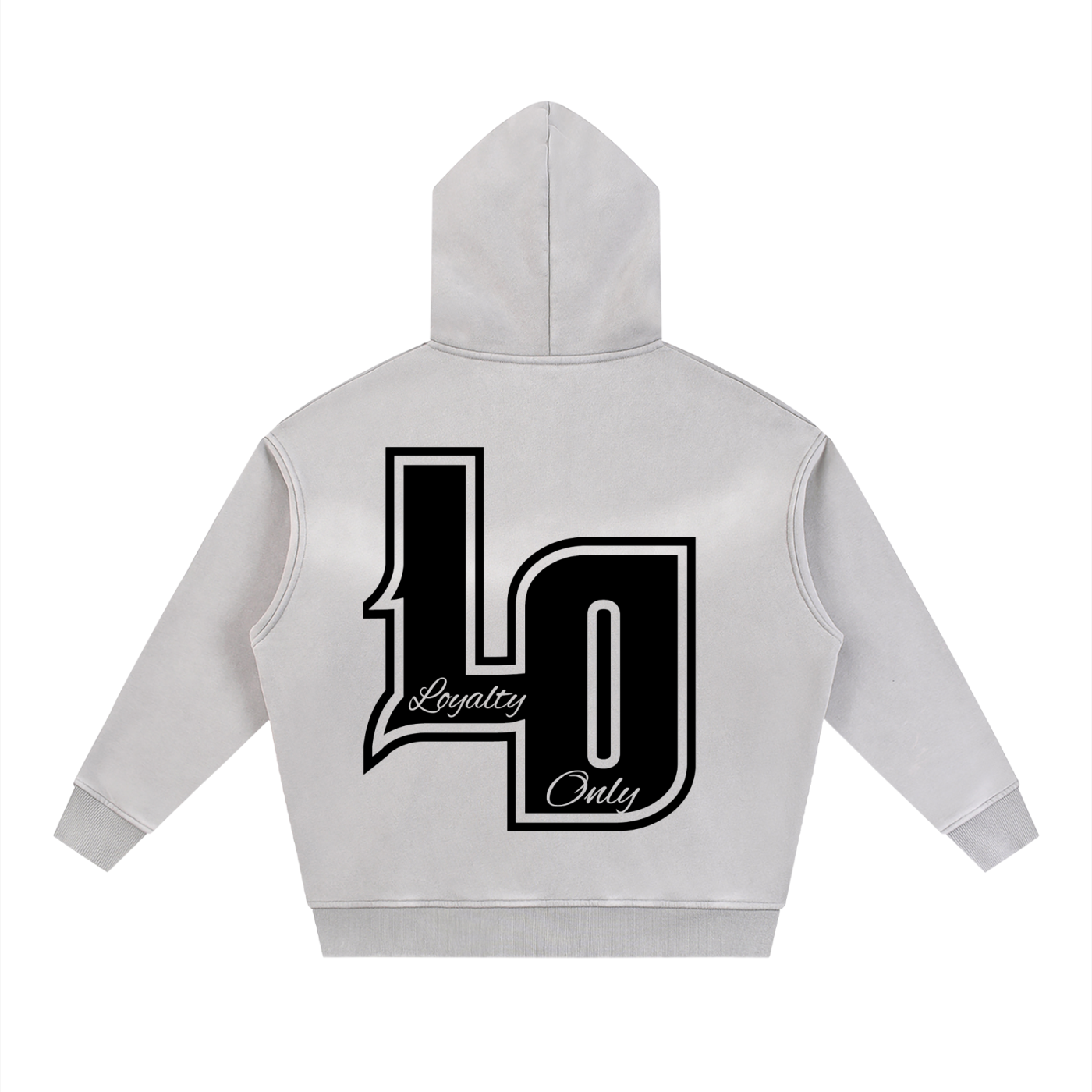 Sunfade Two-way Zipper Boxy Fleece Hoodie